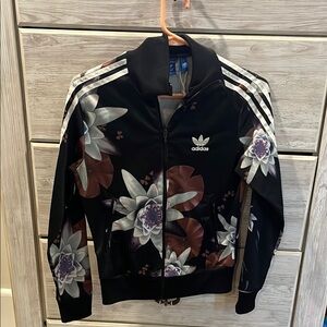COPY - Adidas Black and White Varsity Bomber
